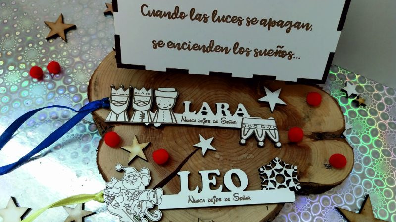 caja con llave navidad