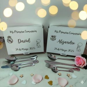 Cubiertos con caja