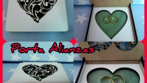 Porta Alianza con Corazón Calado
