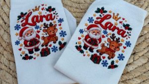 Calcetines Navideños Personalizados