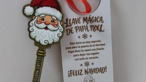 Colgador con llave mágica (Navidad o Reyes Magos)