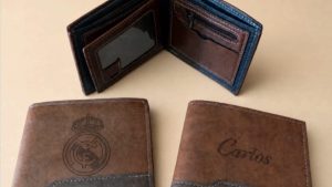 cartera piel
